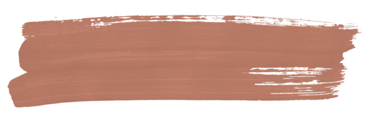 brown watercolor background. Artistic hand paint. Isolated on transparent background.