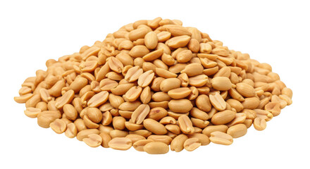 Fototapeta premium Roasted Peanuts Pile Closeup View