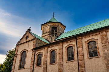 Fototapeta premium Kirche zum heiligen Kreuz in Hildesheim