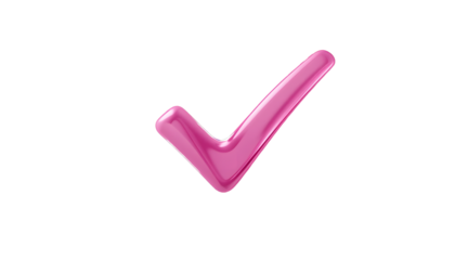 ia ganerated. 3d check mark