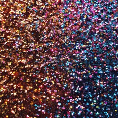 Colorful Sparkling Glitter Background for Creative Projects