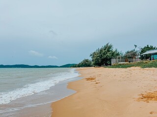Phala Beach near the U Tapao international airport