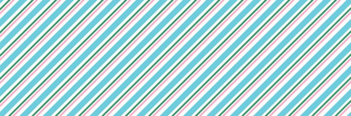 Vector art of diagonal stripes pattern with cyan, white, and gray lines