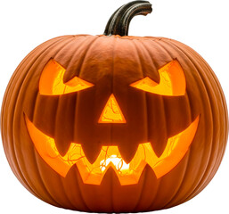 Fototapeta premium halloween pumpkin isolated without background