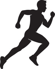 Abstract geometric pattern with vibrant color splashes and a prominent silhouette element suitable for modern design projects