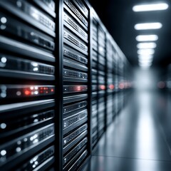 data centers, UK government buildings, fusion of architecture and technology, London government structures, server racks, digital infrastructure, blend of classic and modern, futuristic design, symbol