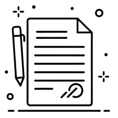 black clipboard with paper