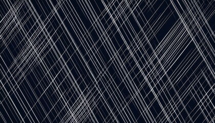 abstract diagonal white lines on dark background creating dynamic motion effect for modern design, wallpaper, or commercial use