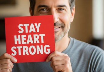 Man Shares Heart Strong Message