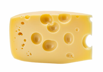 Free Transparent PNG Rustic  Close-up of a Slice of Swiss Cheese
