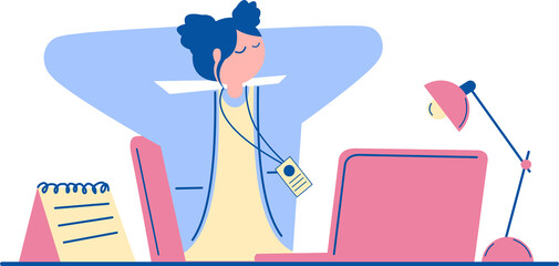 hand drawing of a brush