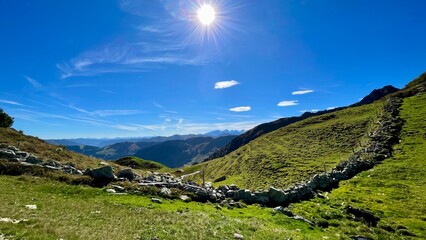 Fototapeta premium Wanderung Tirol Fieberbrunn Wildsee