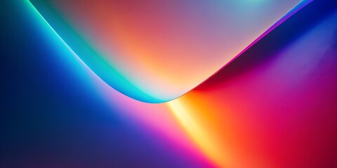 Design. Abstract modern neon gradient background. Image of bright multicolored gradients, print and trendy typography for poster, cover or flyer	