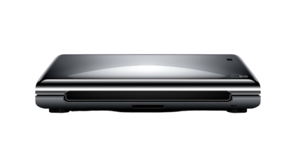 Chrome scanner vector isolated on white for office technology document device and modern design illustration