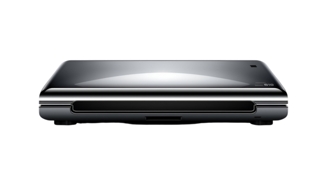 Chrome scanner vector isolated on white for office technology document device and modern design illustration