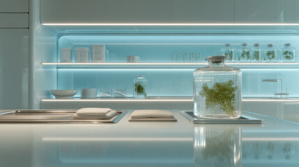 automatic kitchen designed to create personalized menus based on genetic profiles