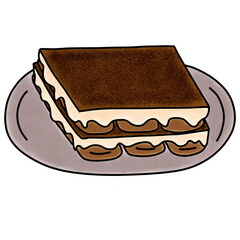Cute Food Illustration Clipart | Hand Drawn Snack and Dessert Art