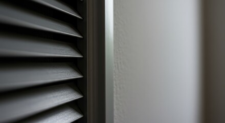 Obraz premium Close-up of ventilation grille in interior space