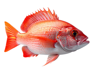  Minimal Isolated Red Snapper