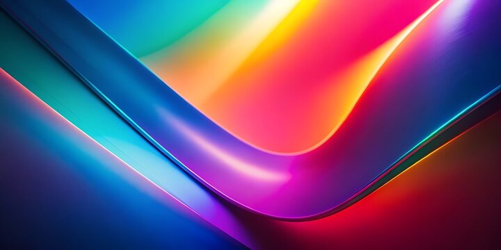 Design. Abstract modern neon gradient background. Image of bright multicolored gradients, print and trendy typography for poster, cover or flyer	