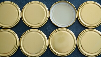 Metal Jar Lids for Canning and Food Preservation