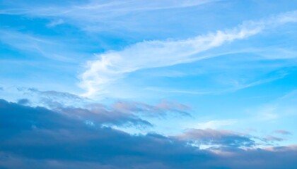 Obraz premium Sky with varied clouds