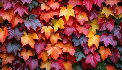 Vibrant fall foliage