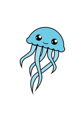 JELLYFISH ILLUSTRATIONS