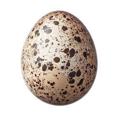 Obraz premium Detailed close-up of a speckled egg