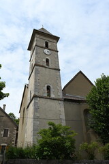Fototapeta premium Kirche in Saint-Julien-en-Beauchene, Frankreich