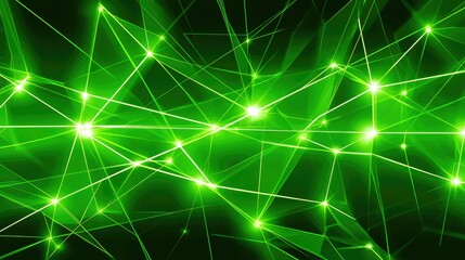 A complex network of glowing interconnected lines, representing private communication.