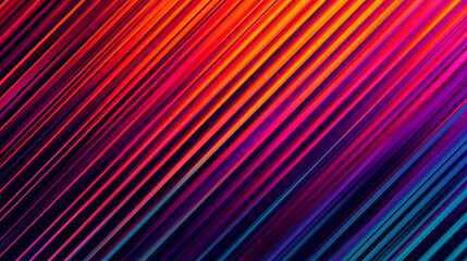 gradient neon diagonal lines