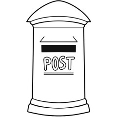 Mailbox outline