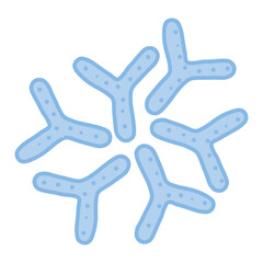 Obraz premium Bifidobacterium Probiotic Bacteria