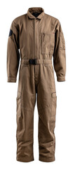 Tan utility jumpsuit