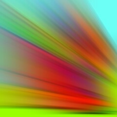 Vibrant Abstract Background with Colorful Stripes and a Soft Gradient Effect