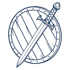 Shielded Blade Emblem
