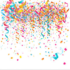 Fototapeta premium abstract background with confetti