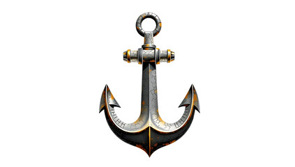 anchor on white background