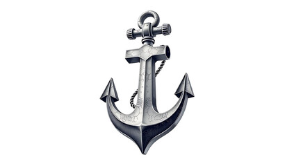 anchor on white background