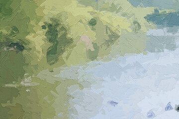 A staff member is holding a cup and smiling, not knowing what it means