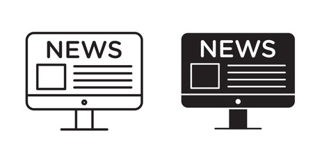 Online news icon