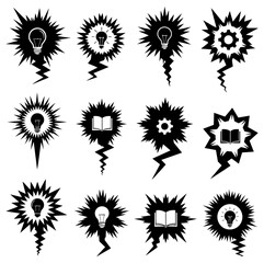 Collection of Idea and Knowledge Icons