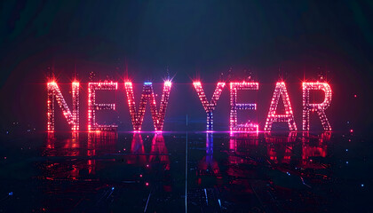 Fototapeta premium NEW YEAR