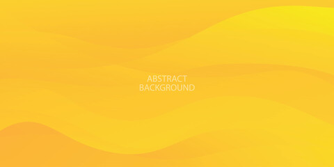 abstract background yellow wave for wallpaper, backdrop, etc. Vector Illustration eps 10
