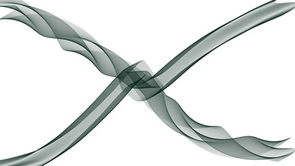 Abstract, colorful vector illustration of a wave pattern with flowing rainbow curves, perfect for a modern business or art backdrop