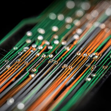 Close-up of intricate circuit board traces (2)