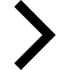 Modern simple arrow, cursor icon