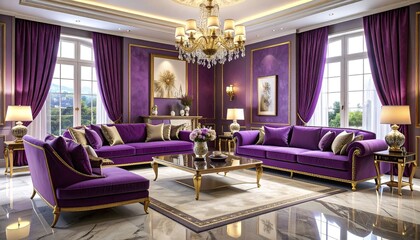 modern living room interior
