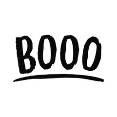 Spooky vector illustration of an evil pumpkin with a scary face for Halloween, autumn, and fall decoration